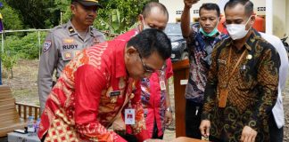 Desa Kayu Ara Jelimpo Deklarasi Open Defecation Free