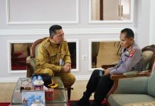Terima Kunjungan Kapolres Landak, Gutmen Ajak Sukseskan Pilkada 2024