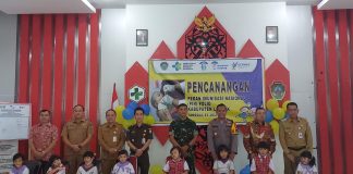 Pemkab Landak Canangkan Pekan Imunisasi Nasional Polio