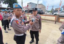 Bidpropam Polda Kalbar Ingatkan Anggota Polsek Ngabang Tidak Terlibat Narkoba dan Judi Online