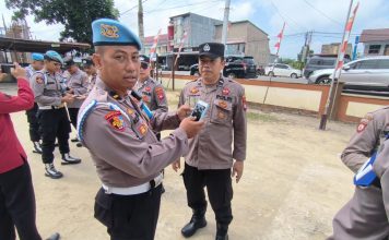 Bidpropam Polda Kalbar Ingatkan Anggota Polsek Ngabang Tidak Terlibat Narkoba dan Judi Online