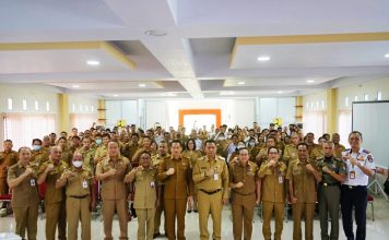 Gutmen Buka Sosialisasi Perbup Nomor 6, 8 dan 9 Tahun 2023
