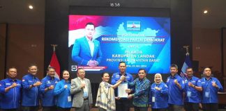 Karolin-Erani Terima Surat Rekomendasi Dari DPP Demokrat