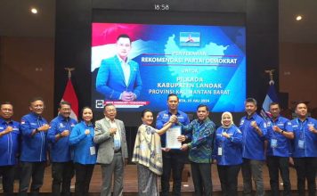 Karolin-Erani Terima Surat Rekomendasi Dari DPP Demokrat