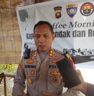 Antisipasi Karhutla, Kapolres Landak Himbau Masyarakat Perhatikan Aturan Buka Lahan Melalui Metode Bakar