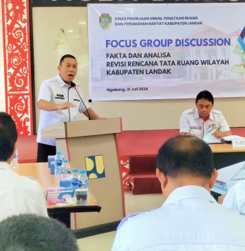 Sekda Buka FGD Fakta dan Analisis Revisi Rencana Tata Ruang Wilayah