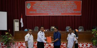 Pj. Bupati Landak Sampaikan Jawaban Atas Pandangan Umum Fraksi DPRD