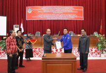 DPRD Bersama Pemkab Landak Setujui Raperda Rencana Pembangunan Jangka Panjang Daerah Diperdakan