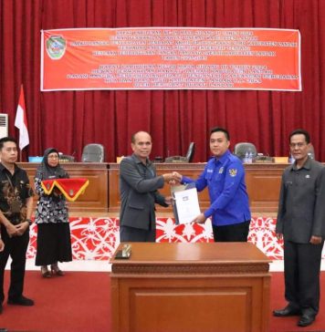 DPRD Bersama Pemkab Landak Setujui Raperda Rencana Pembangunan Jangka Panjang Daerah Diperdakan
