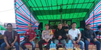 Hadiri Pembukaan Turnamen Sepak Bola, Plh Kapolsek Kuala Behe Sampaikan Pesan Kamtibmas