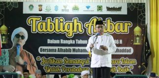 Buka Kegiatan Tabligh Akbar, Gutmen Harapkan Jadi Sarana Tingkatkan Keimanan dan Ketaqwaan Umat