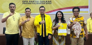 Golkar Beri Rekom Karolin-Erani Maju Pilkada Landak