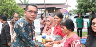 Pemkab Landak Gelar Gerakan Pangan Murah Sambut Perayaan Kemardekaan Republik Indonesia Ke-79