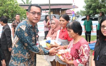 Pemkab Landak Gelar Gerakan Pangan Murah Sambut Perayaan Kemardekaan Republik Indonesia Ke-79