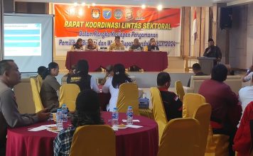 Rakor Lintas Sektor, Wujudkan Pilkada Landak Damai