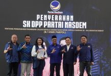 Terima SK Dari DPP Nasdem, Karolin-Erani Siap Daftar Ke KPU