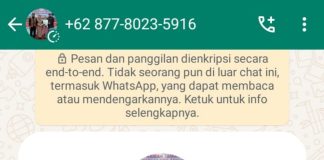 Waspada Penipuan, Nama dan Foto Pj. Bupati Landak Gutmen Nainggolan Dicatut Orang Tak Dikenal di Aplikasi Whats’App