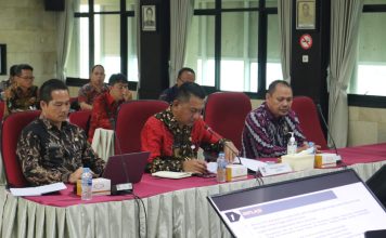Pj. Bupati Landak Ikuti Evaluasi Kinerja Oleh Inspektorat Jendral Kemendagri RI