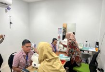 Pasangan KREN Jalani Tes Kesehatan Jasmani di RSUD Soedarso