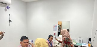 Pasangan KREN Jalani Tes Kesehatan Jasmani di RSUD Soedarso