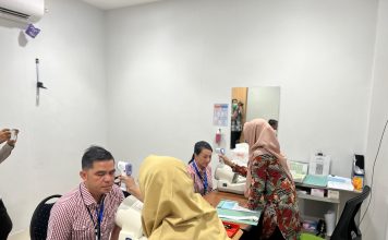 Pasangan KREN Jalani Tes Kesehatan Jasmani di RSUD Soedarso