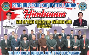 Forum Kerukunan Umat Beragama Landak Ajak Ciptakan Pilkada Damai