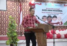 Plh. Sekda Landak Buka Kegiatan Hari Anak Nasional