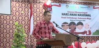 Plh. Sekda Landak Buka Kegiatan Hari Anak Nasional