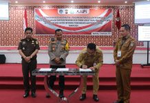 Pemkab Landak Launching Aplikasi Pengawasan Elektonik Keuangan Desa