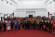 12 Paguyuban Etnis Kabupaten Landak Komitmen Wujudkan Pilkada Damai