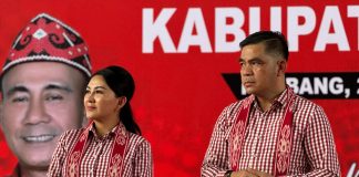 Survei Indo Barometer Elektabilitas Karolin-Erani Unggul di Pilkada Landak