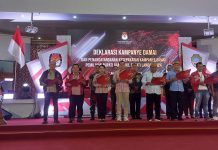 Dua Kandidat Paslon Bupati dan Wakil Bupati Landak Deklarasikan Kampanye Damai