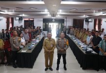 Pemkab Bersama Polres Landak Mediasi Pesoalan Lahan antara Dusun Nangka Sengah Temila dan Dusun Sindur Sebangki dengan PT. SMS