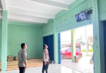 Kapolres Landak Tinjau Gudang Logistik KPU