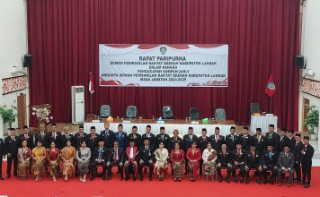 40 Anggota DPRD Landak Masa Jabatan 2024-2029 Dilantik