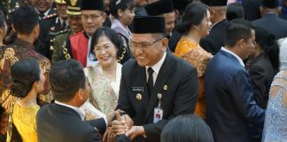 Gutmen Sampaikan Ucapan Selamat Atas Pelantikan 40 Anggota DPRD Landak