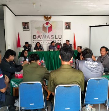 Bawaslu Landak Gelar Rapat Persiapan Pengawasan Media Sosial