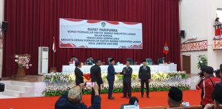 Evy Yuvenalis dan Minadinata Jabat Pimpinan Sementara DPRD Landak