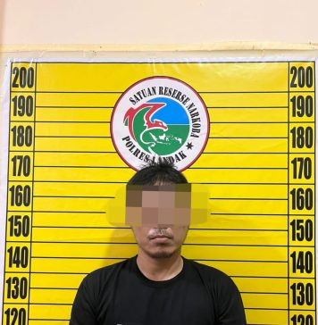 Polisi Bekuk Pengedar Sabu di Menjalin
