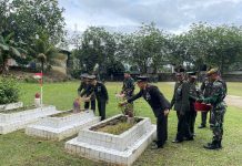 Kodim 1210/LDK Laksanakan Ziarah Ke Makam Pahlawan Ngabang