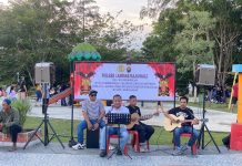Ngamen Kamtibmas, Salah Satu Cara Polres Landak Jalin Komunikasi Dengan Masyarakat