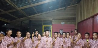 Tim Pemenangan KREN Desa Nyari Siap Menangkan Karolin – Erani