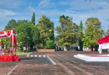 Upacara HUT Pemkab Landak Ke-25 Berlangsung Khidmat