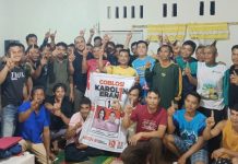 Warga Desa Mandor Kiru Deklarasikan Tim Pemenangan KREN