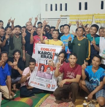 Warga Desa Mandor Kiru Deklarasikan Tim Pemenangan KREN