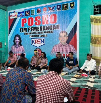 Karolin Serahkan SK Tim Pemenangan KREN Desa Raja