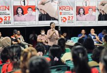 Kampanye di Desa Amboyo Inti, Warga Nyatakan Kompak Dukung Karolin-Erani