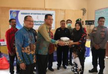 Gutmen Buka Rakor TPPS dan Serahkan Makanan Tambahan Bergizi di Kuala Behe