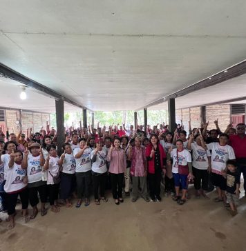 Karolin Pastikan Akan Lanjutkan Program Ketahanan Pangan Saat Kampanye di Pahuman