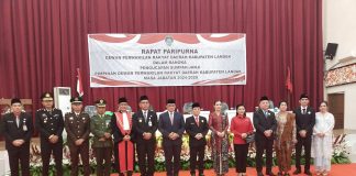 Unsur Pimpinan DPRD Landak Resmi Dilantik